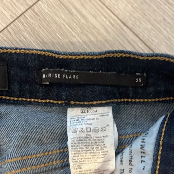 Banana Republic Women's Skinny flare  Leg Jeans 25 - Picture 5 of 10